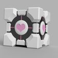 portal-companion-cube-3d-model-stl5.jpg Portal - Companion Cube - 3D Models