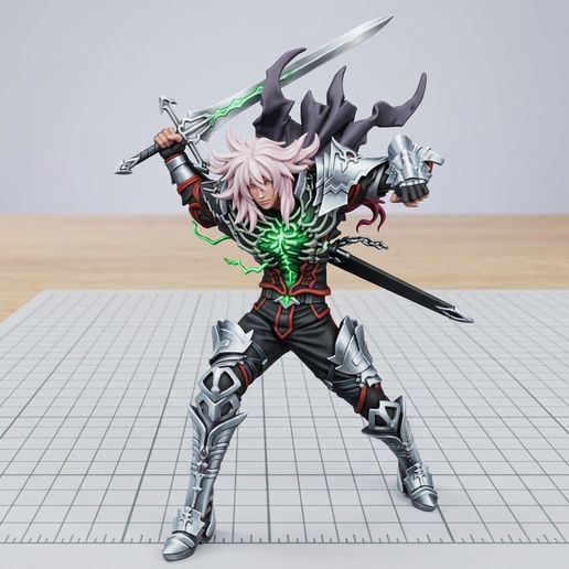 Siegfried: The Dragon-Blooded Knight and Saber of Black (Fate/Apocrypha) : DND MINIATURE - Human
