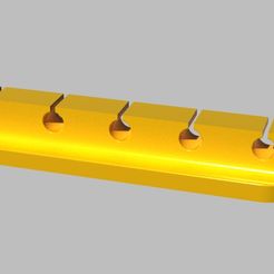 Untitled.jpg STL file USB 5 cord organizer・3D printing template to download, daileydoug