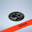 65.jpg 65mm Mercedes-AMG Affalterbach hood logo emblem badge