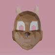 190-slits.png Low Poly Squirrel Cosplay Mask