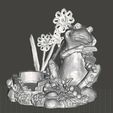 frog-playing-the-fiddle-tea-light.jpg frog playing the fiddle tea light