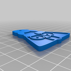 LewisOrnament50mm.png Free 3D file Yogscast Triforce Ornaments・3D printable object to download