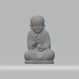 13.png Little Monk 3D print model
