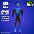 20230316_194459.jpg Ben 10 Ultimate Alien - Fastrack 3d Printable
