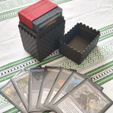 5.jpg Deck box with Dragonscales for Magic the gathering, dice or storage