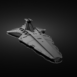 Screenshot-2022-08-30-at-01.34.24.png STL file Star Wars - Venator II GC class Star Destroyer - Protector・3D printable design to download, Technomaniac
