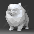 LPP.204.png Lowpoly Pomeranian STL