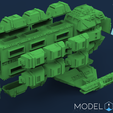 KlingonFreighter3.png 1/1000 Scale 24th Century Alien Freighter