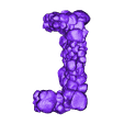 rock-j.stl Free STL file Rocky Alphabet・3D printing model to download