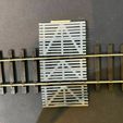 153536236_274658850944967_7740602913748279515_n.jpg WOODEN ANTI TRESPASS PANELS 90 DEGREE CROSSING 7MM SCALE O GAUGE MODEL RAILWAY