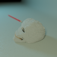 0003.png Mummy head (Print-in-place, no supports)
