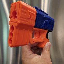 O cano "HotPocket" (Extensão de cano e suporte de dardo Nerf Reflex IX-1)