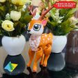 3.jpg 🦌 Cute Articulated Deer 3D Model !