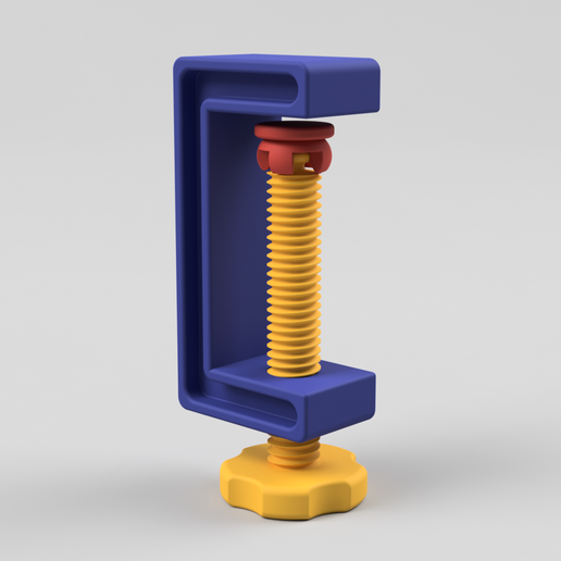 C-Clamp / G-Clamp 01 - 03 3D model