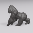 LowPolyGorilla-preview-sideview.png Low Poly Gorilla