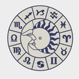 Capture d’écran 2017-12-19 à 18.29.17.png Wall Clock Zodiac Circle