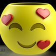 ISO1.jpg Cute Emoji pot, model 8