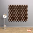 Assieme3.jpg 3D Wall - Seamless geometric pattern