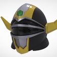 magna defender helmet 2.jpg Helmet manga defender Power Rangers Lost Galaxy 3D print model