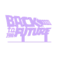 b2f-logo-stand.stl Logotipo de Regreso al futuro