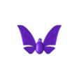 Winxclub_Bloom_Wing.stl Free STL file Winx Club Bloom Wings Christmas Ornament・Model to download and 3D print