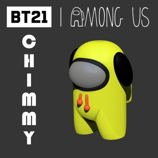 BTS BT21 AMONG US アモングアスCHIMMY チミー 20cm BTS BT21 AMONG US アモングアスCHIMMY チミー 20cm の通販 by J