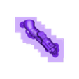 _pistol bolt 02.stl Space dwarf warrior from celtic tribes - Close combat and heavy weapons [presupported]
