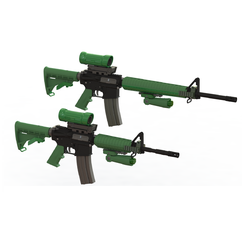 Archivo STL gratis Custom Colt Defender CO2 Pistola Airguns Empuñadura  🔫・Modelo para descargar y imprimir en 3D・Cults