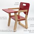 7fd64d354b1330fa86ef4a219709a3e7_display_large.jpg Бесплатный STL файл Doll High Chair [enforced] cnc・Шаблон для 3D-печати для загрузки