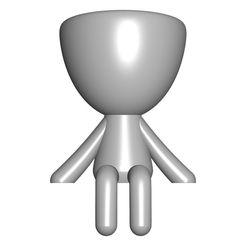Vaso_04_1.jpg Free STL file JARRÓN MACETA ROBERT 04 - VASE FLOWERPOT ROBERT 04・3D printing template to download
