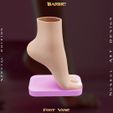 B-1.jpg Barbie Foot Vase - Home Decor