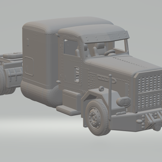 Peterbilt custom 3D model