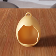 untitled10.png 3D Easter Egg Tree Ornament Archivo STL - 328