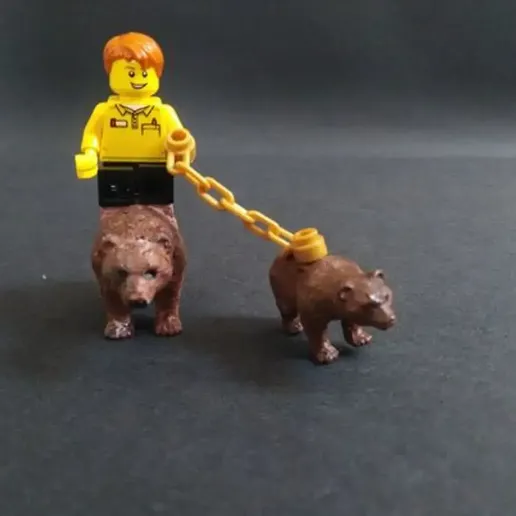 lego bear | 3D Printable STL 3D model preview