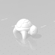 a13.png Cute Turtle Miniature - STL Printable