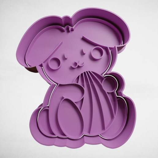 easter bunny 3D model