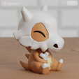 Cu_0002_totorotrio-copy-2.png Cubone Chibi 2 Models Easy Print Pokemon