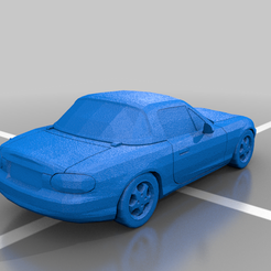 miata_all.png Free STL file Mazda Miata (MX-5) NB・3D printing idea to download