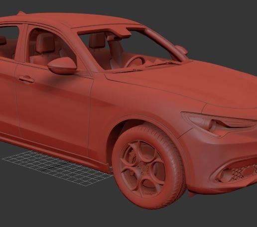 Alfa Romeo Stelvio 949 Q4 2017 3D model