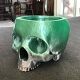 3D-Print-STL-Skull-Plant-Pot.jpg Skull Plant Pot - Home And Garden