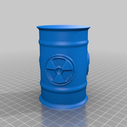 radioactive waste barrel png