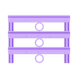 2 seven eights Inch Spacer approx. with ( 3 Tracks).stl Vitrina modular