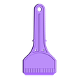 raclette impres plat.stl Free STL file Raclette for snow・Template to download and 3D print