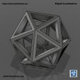 Edged-icosahedron-r-v2.jpg Edged icosahedron / Icosahedron of edges