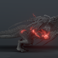 0003.png Disaster Dragon - rigged  [STL file included]