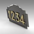 Untitled 173.jpg Address Wall Plate with Custom Numbers
