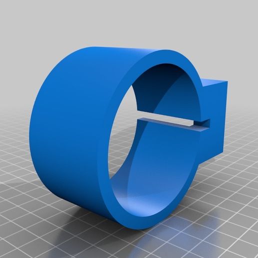 Rack and Pinion Telescope Focuser 1.25-2" 3D model
