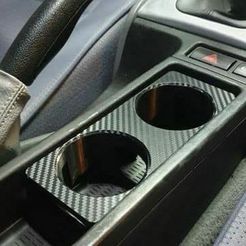 1.jpg BMW 3 series E46 Cupholder (plain tray)