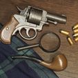 DSC08518.jpg Webley Bulldog M1872 britannico per munizioni per pistola a tappo